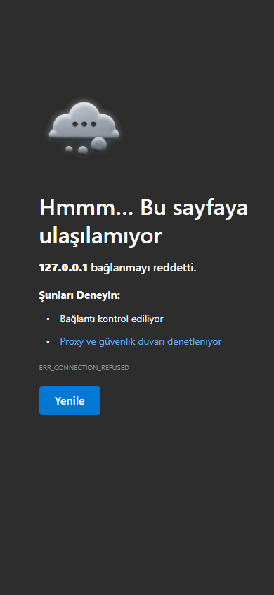 Asistan gerçek mobil ana sayfası